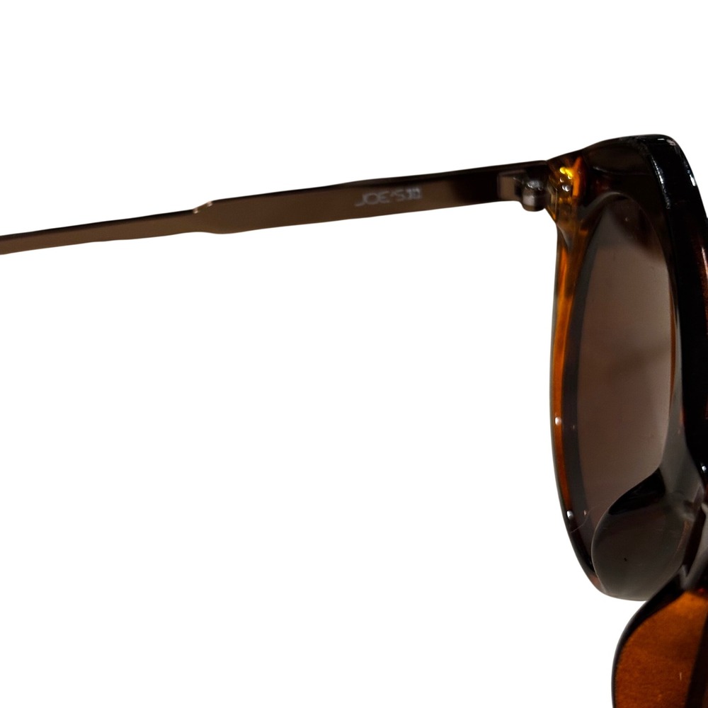 Joe's Jeans JJ 6032 Tortoiseshell Cat Eye Sunglasses Brown Lens 50-20-145 - Picture 6 of 6
